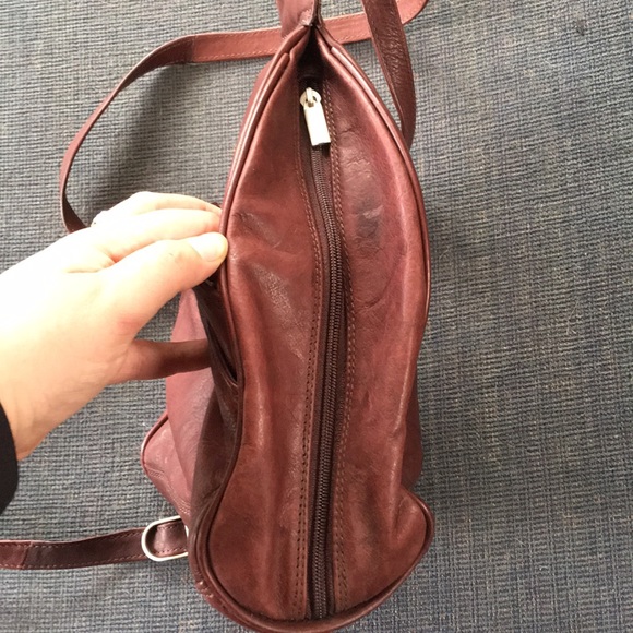 Leather Backpack Style Purse - Picture 3 of 7